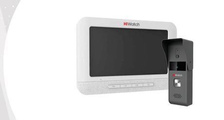HiWatch DS-D100KF – недорогой видеодомофон с большими возможностями